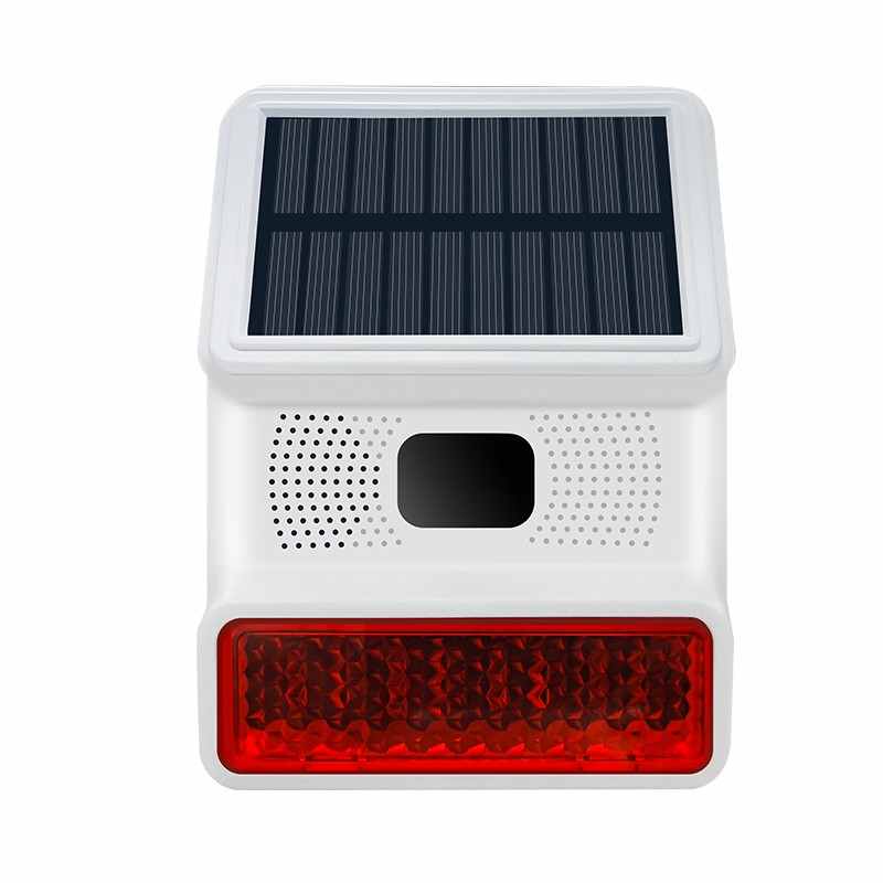 无线太阳能声光报警器