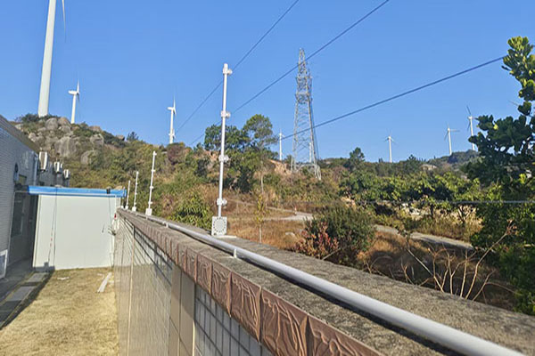 广东揭阳惠来华润风电场脉冲电子围栏案例